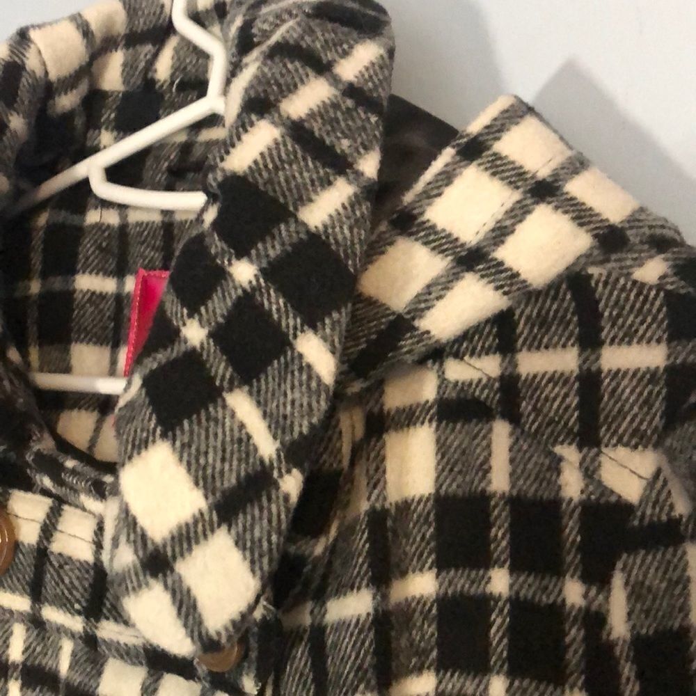 Pink Envelope Med Button Up Jacket w/Hood - Picture 4 of 6